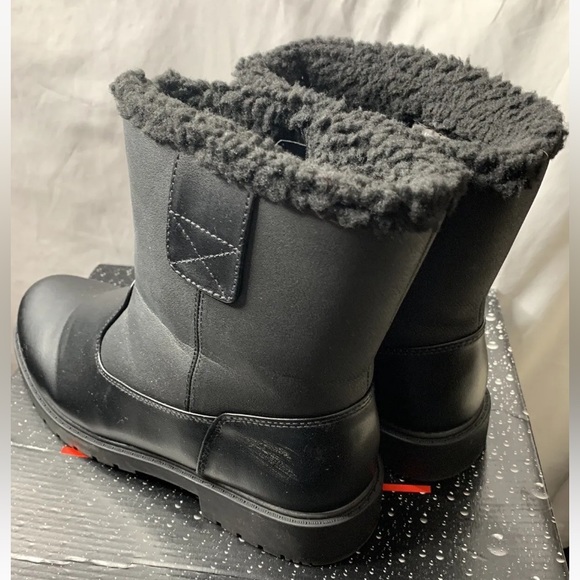EUC Totes Dustin Black Men's Size 8 Med Waterproof Winter
Boots Women's Size 10 - Picture 7 of 15